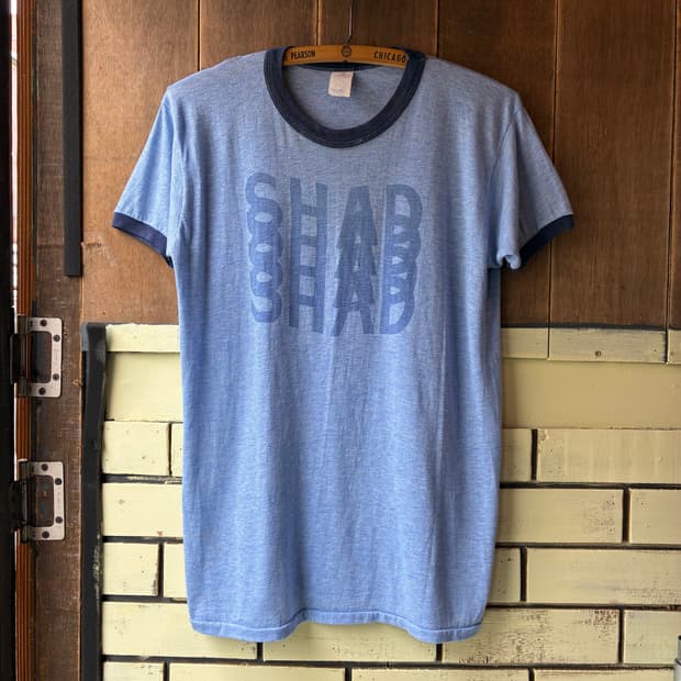 70’s “SHAD” Vintage Ringer T-Shirt