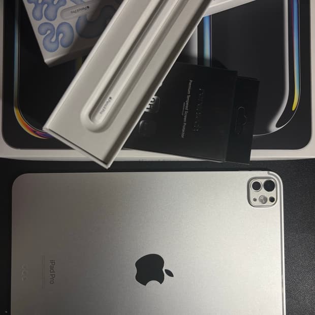 Apple 정품 2024 아이패드 프로 11 M4칩 스탠다드 글래스 (W