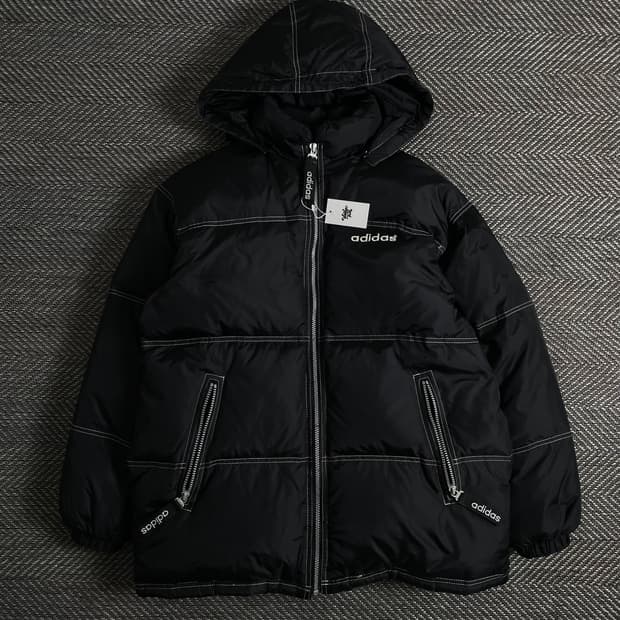 00s 아디다스 스티치 디테일 올드스쿨 다운 푸퍼 패딩o 2956