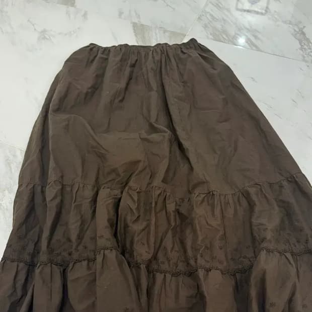 새상품)브랜디멜빌 브라운 롱 스커트 