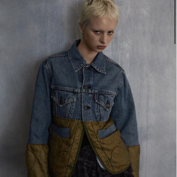 올리언스 스토어 리워크 데님자켓 oreleans store