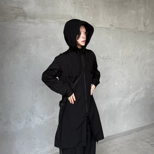 Yohji Yamamoto Pour Homme 체인스티치 패널 집 자켓