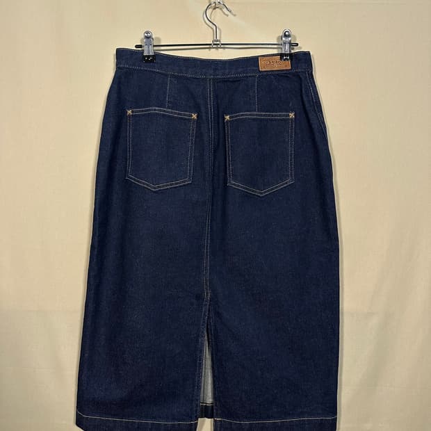 폴로 랄프로렌 데님 롱 스커트 처분 