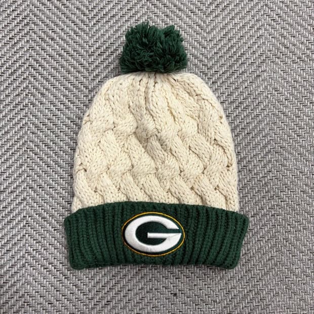 NFL 그린베이 패커스 로고 니트 비니 v1792