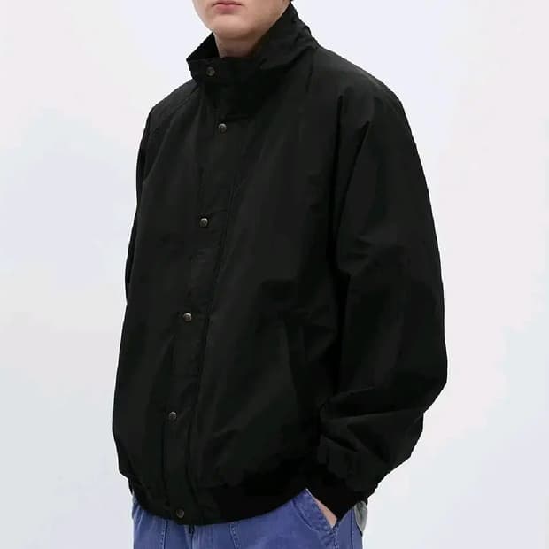 카키스 (Khakis) 스트롤 자켓 블랙 L사이즈