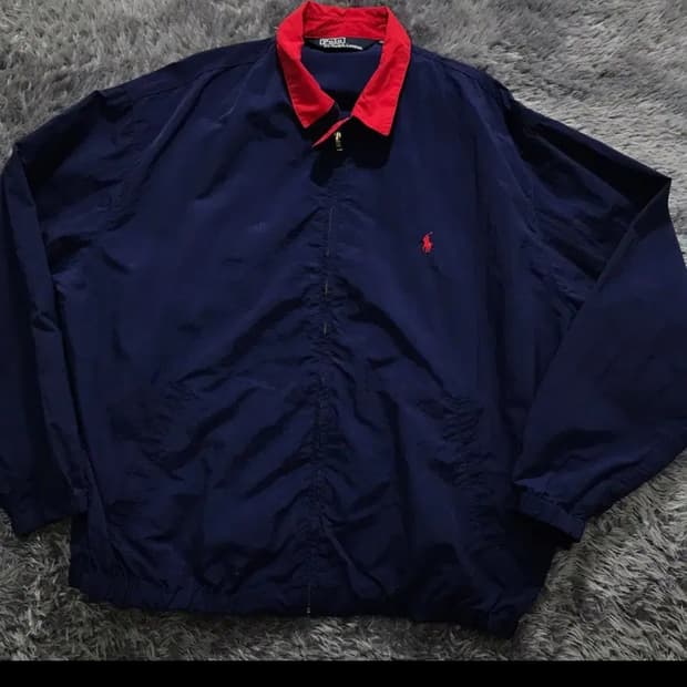 [[L-XL, A급]# 폴로(POLO)랄프로렌 우븐 스윙톱 바람막이 집업