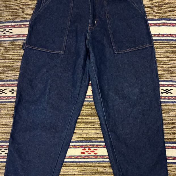 (3/32)niko and 니코앤드 와이드 실루엣 데님 카펜터 워크팬츠 