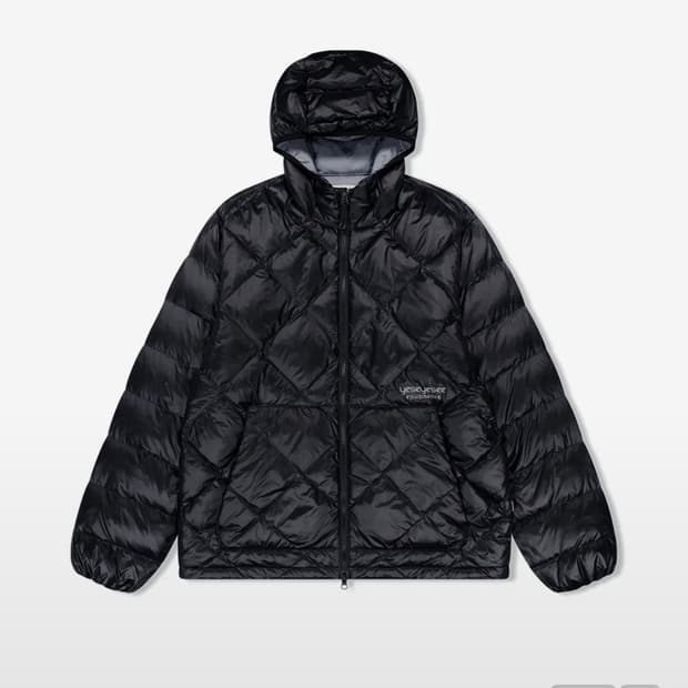 예스아이씨 구스다운 경량패딩 Black M size