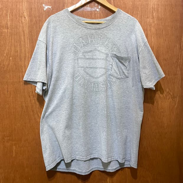 (XL) Harley Davidson 할리데이비슨 프린팅 포켓 반팔티