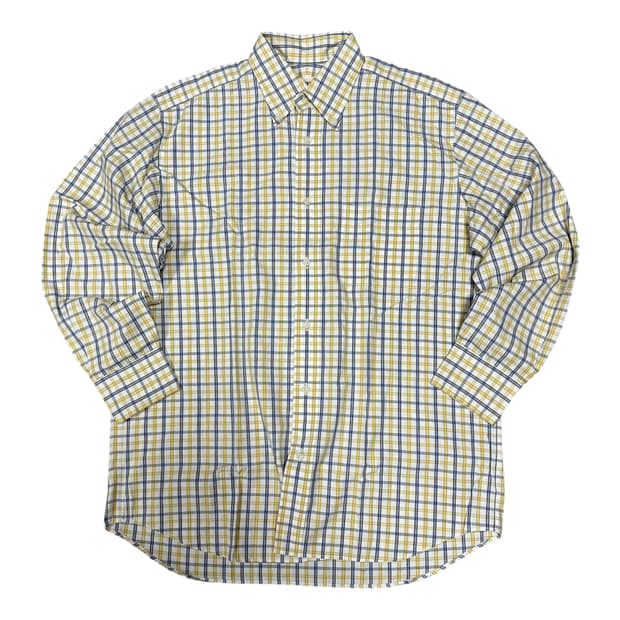 ✨ (바배) MGEGOR 옐로우 체크 셔츠 