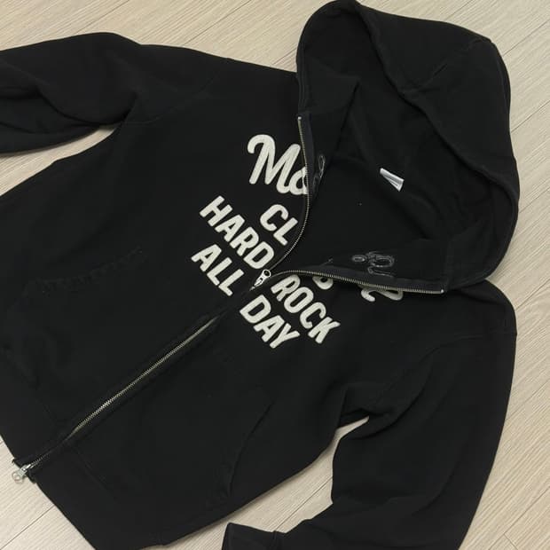 미하그리드 후드집업 블랙