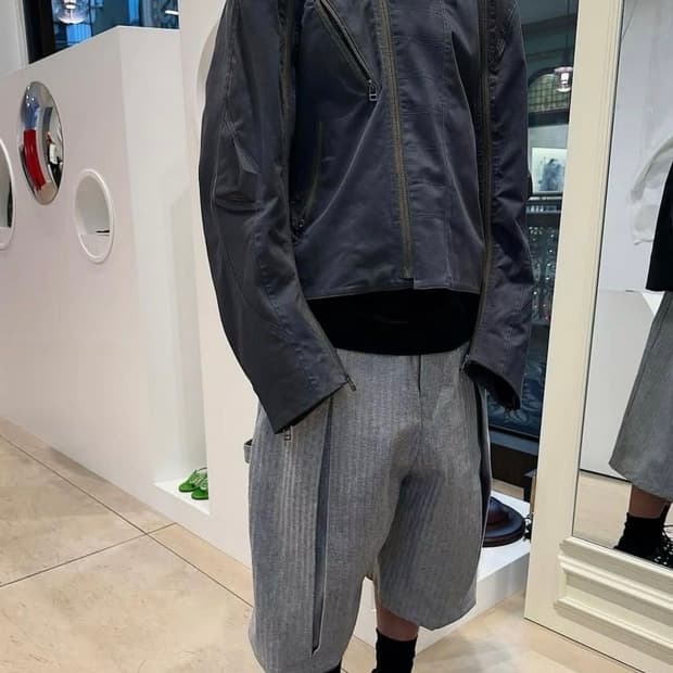 (L) 키코 코스타디노브 x Fox Lab 폭스랩 모토 자켓 차콜