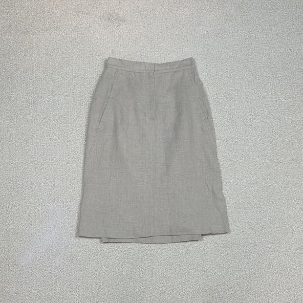 [막스마라] 100% 라미 테일러드 미디 스커트 | S00153