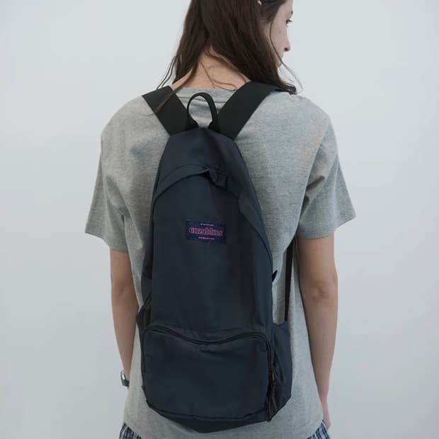 엔조블루스 마운틴 패커블 백팩 (Charcoal)