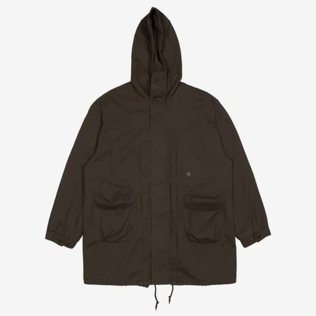 [M] 더콜디스트모먼트 야상 브라운 TCM vintage fishtail