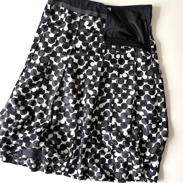 patterned skirt