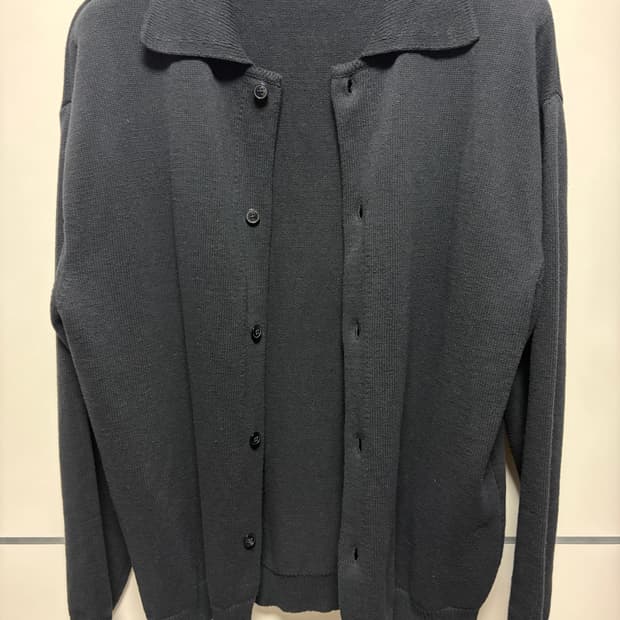 mfpen 24ss 코튼가디건 Black M