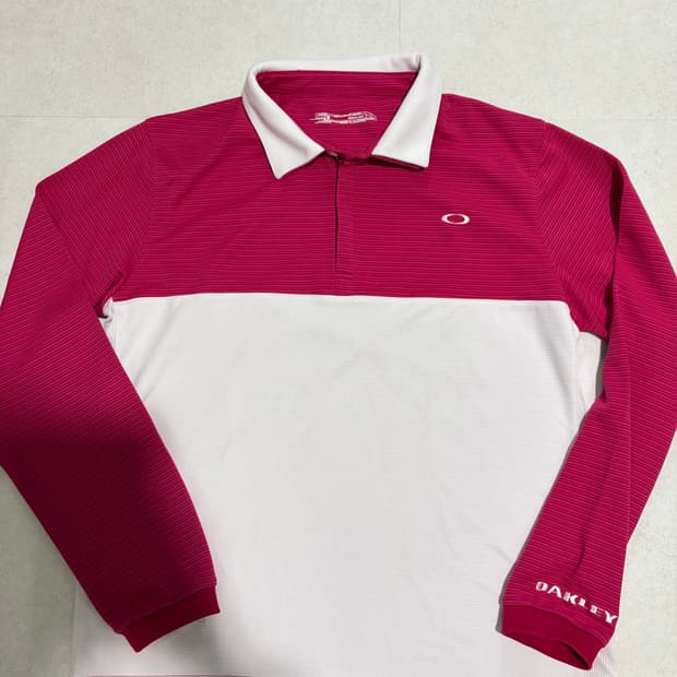 오클리 올드스쿨 마젠타핑크 스판 카라티 100