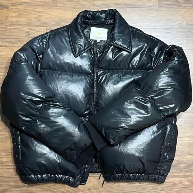 KKST 에드리엘로스 카라 덕다운 숏 패딩 L