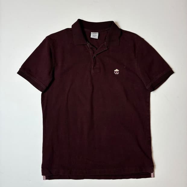 브룩스브라더스 클래식 로고 반팔 카라 티셔츠 PN8693