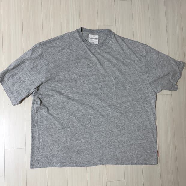 Acne Studios 반팔 티셔츠 그레이, 아크네 반팔 m사이즈
