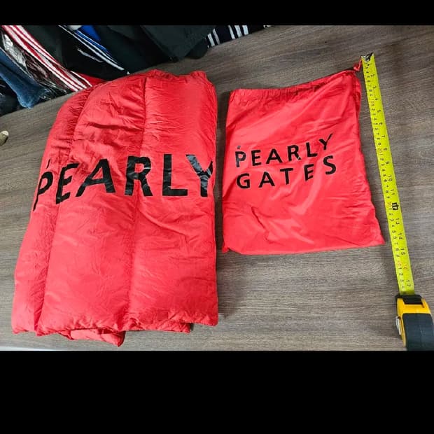 PEARLY GATES  파리게이츠  골프 구스 담요 /캠핑담요 160