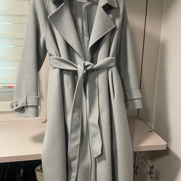 SISTINA 벨트 롱코트