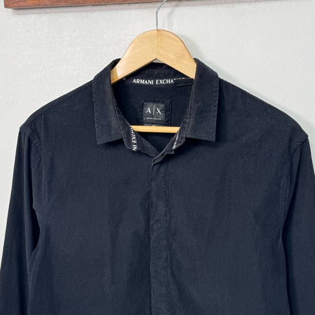 알마니 익스체인지 코듀로이 셔츠/S13