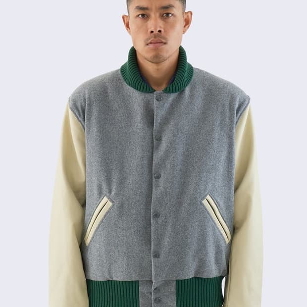 엔지니어드가먼츠 바시티 자켓