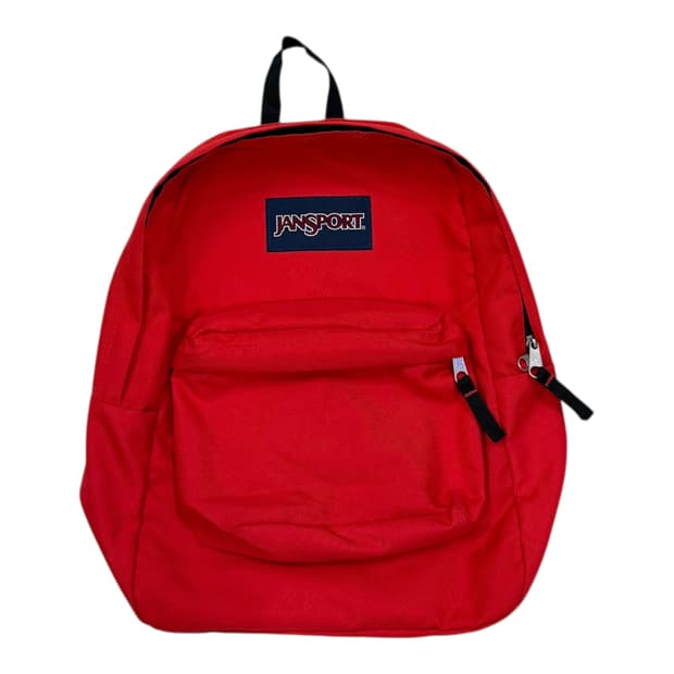 잔스포츠 빈티지 슈퍼브레이크 레드 백팩 가방