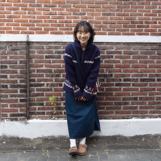 파란 마을 소녀 SET