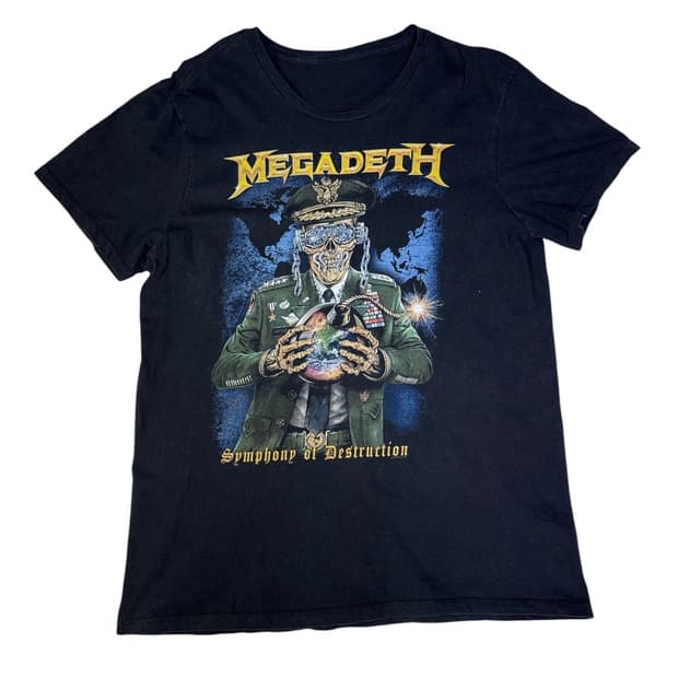 빈티지 메가데스 MEGADETH SYMPHONY OF DESTRUCTIO