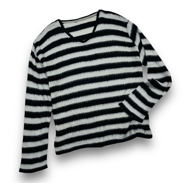 FINALIASIC vintage acrylic fur knitwear