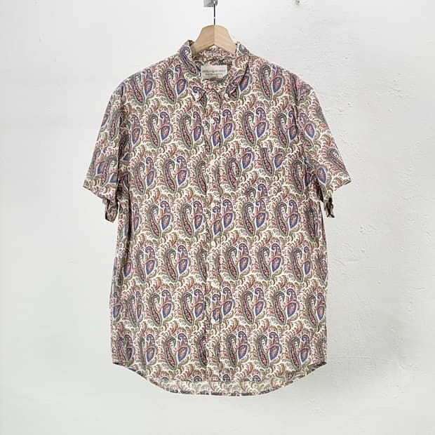 데님 앤 서플라이 랄프 로렌 멀티 페이즐리 숏 셔츠