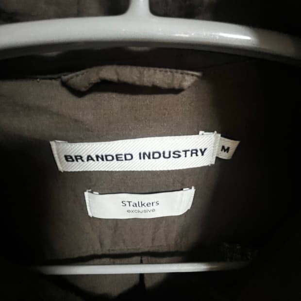 브랜디드 스토커즈 크롭 거즈 셔츠