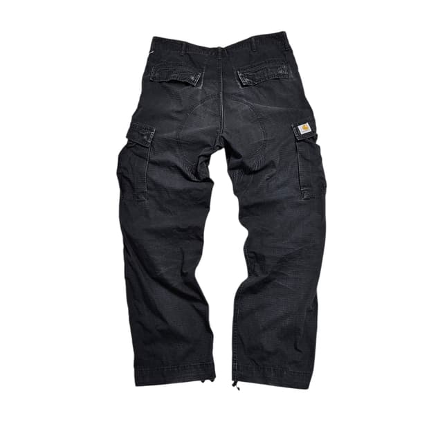 칼하트 립스탑 카고팬츠 블랙 34x32