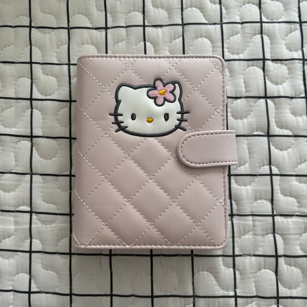 헬로키티 퀼팅 다이어리