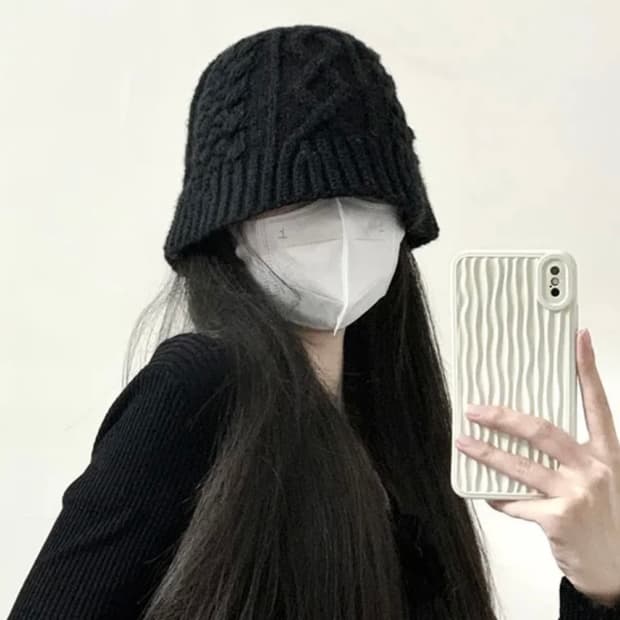 꽈배기 벙거지 버킷햇