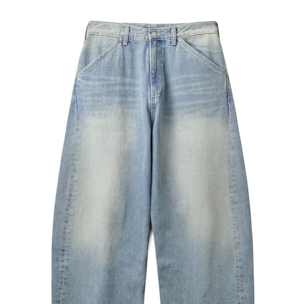 해칭룸 Curve Jeans Bleached Blue 4사이즈