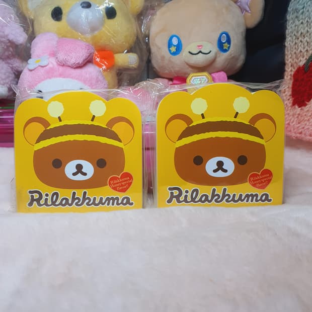 미개봉/개별) 고전 산엑스 리락쿠마 캐릭터 메모지 다꾸 다이어리 문구