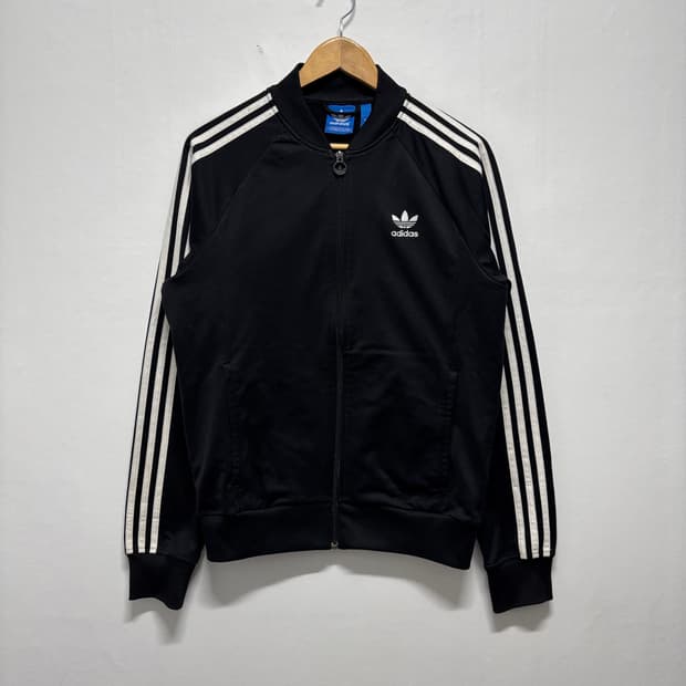 아디다스 블랙 슈퍼스타 져지