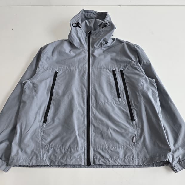 ESPIONAGE 에스피오나지 마운틴 윈드 파카 스틸 블루 그레이 XL