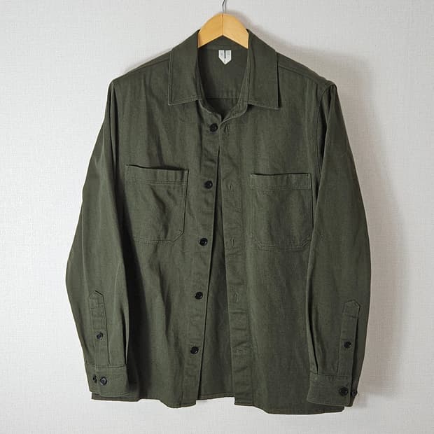 ARKET 아르켓 오가닉 코튼 밀리터리 워크셔츠 자켓 50 (거의새상품)