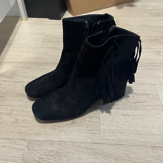 프라다 세무 웨스턴 부츠 36 반