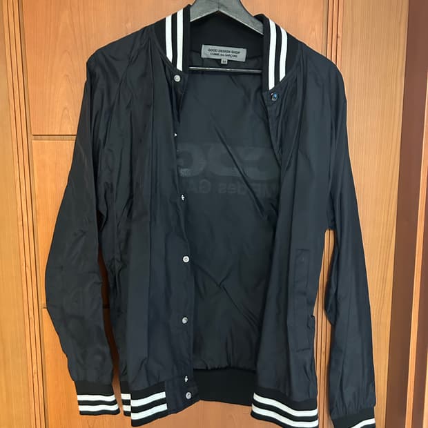 꼼데가르송 코치 자켓 블랙