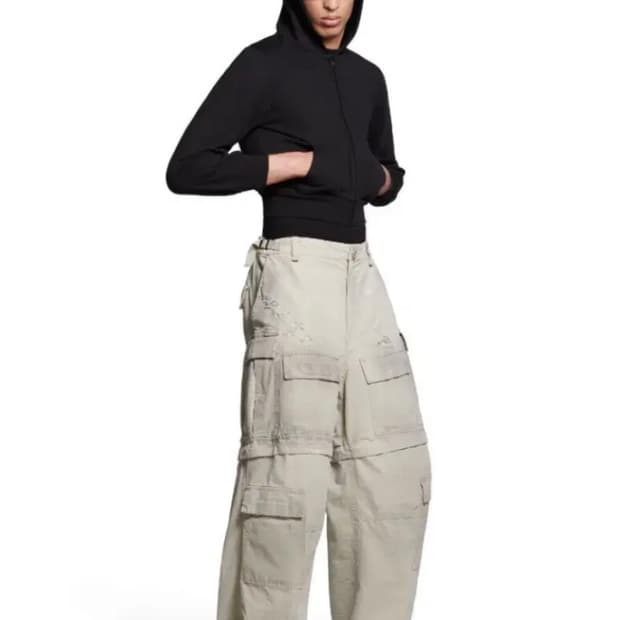 [46] 발렌시아가 가드로브 립스탑 카고 팬츠