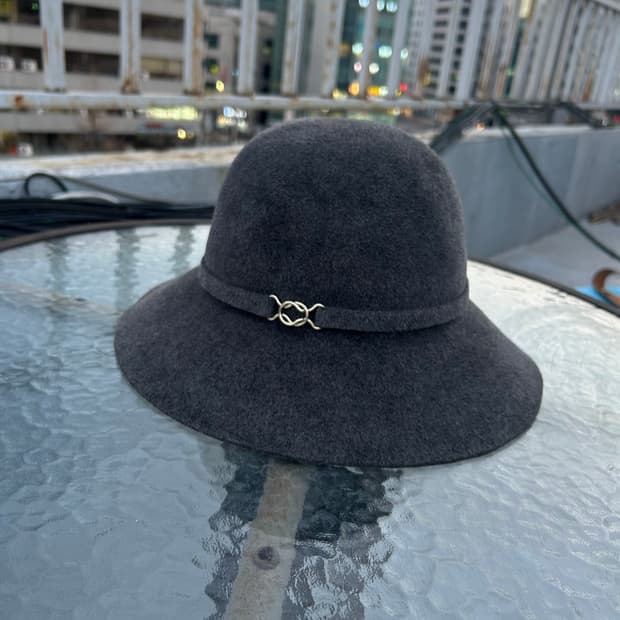 헬렌카민스키 펠트모자 회색L