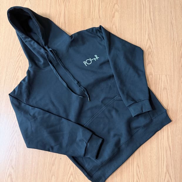 폴라 마킹 후드 