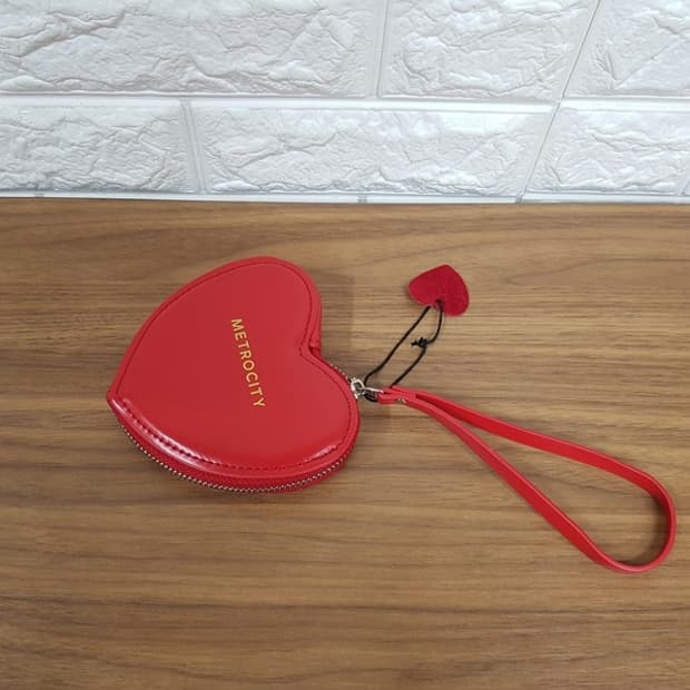 메트로시티 하트지갑