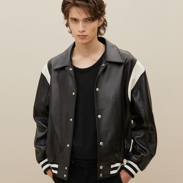 스페로네 [새상품/XXL] 램스킨 스타디움 자켓 바시티 110 115